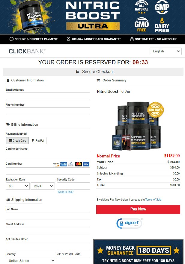 Nitric Boost Ultra Buy